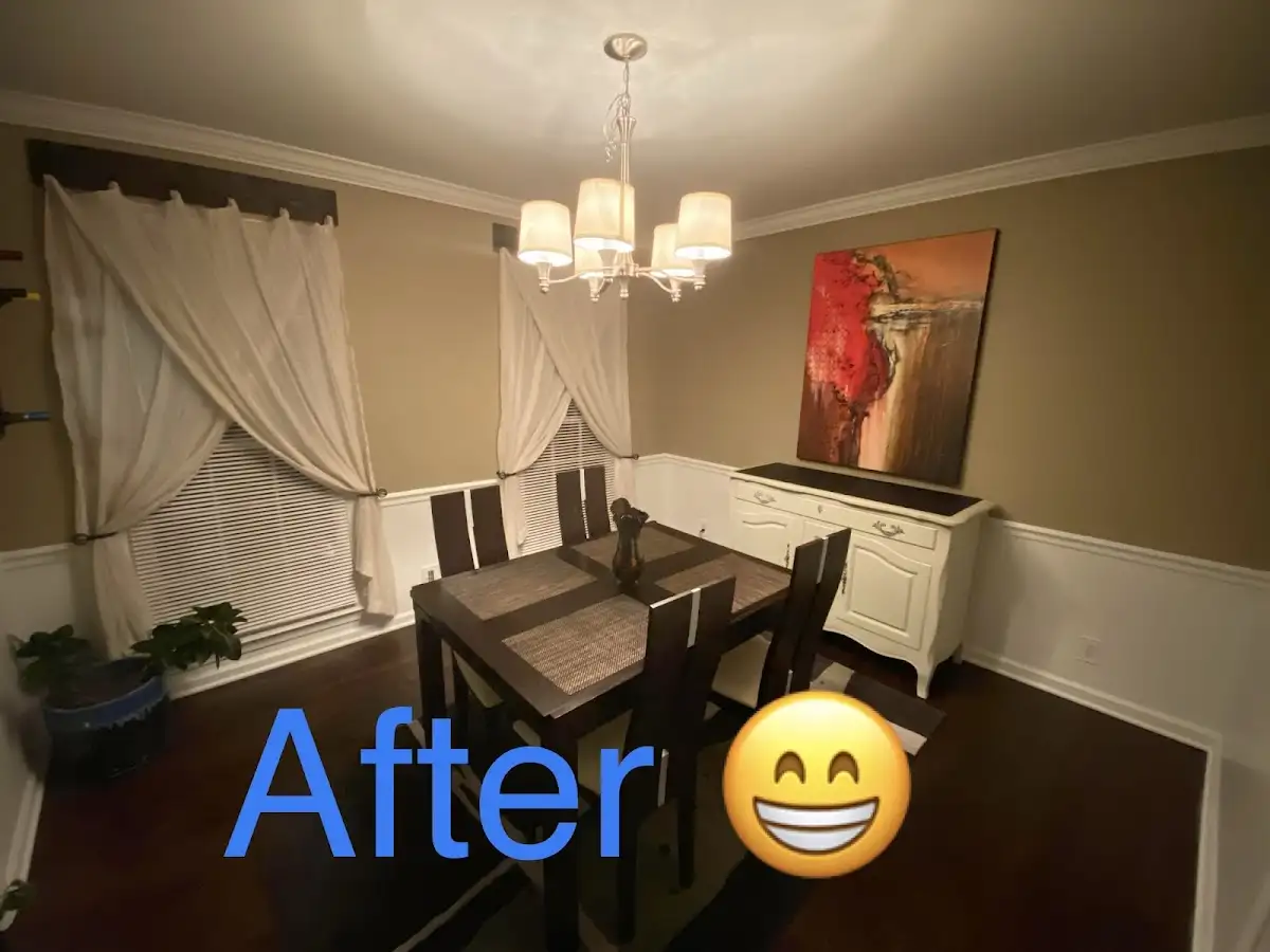 Professional dining room restoration after water damage in Malvern